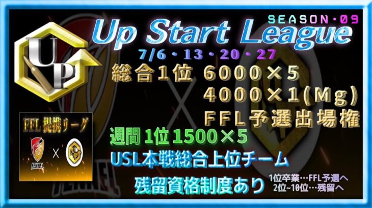 【荒野行動】Up Start League本戦【FFL提携リーグ】SEASON9　DAY2