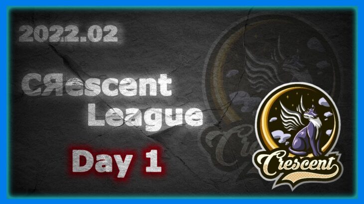 【荒野行動】2月度 CRescent League Day1🌖【実況：Bavちゃんねる】