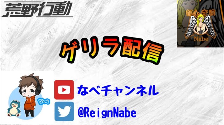 【荒野行動】自宅待機なのでデュオゲリラ配信(*´ω｀*)♪