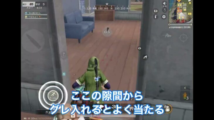【荒野行動】味方も惚れる空中キル