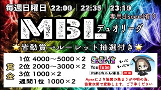 【荒野行動】6月度。MBLデュオリーグ。DAY2。大会実況！