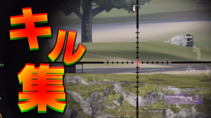 【荒野行動】絶対にモチベが上がるキル集！