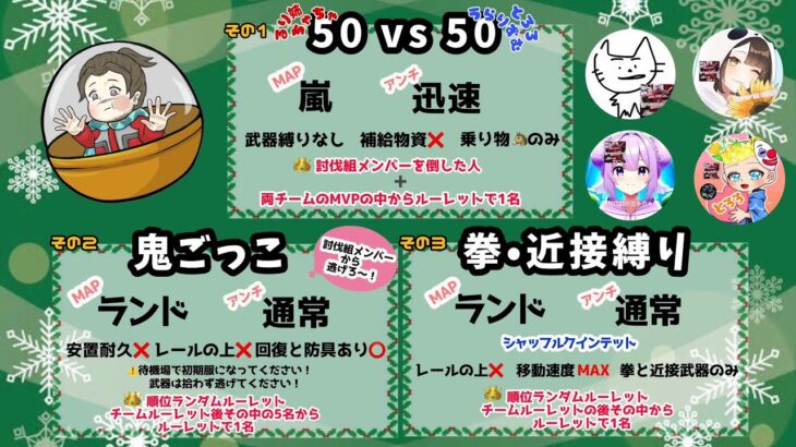 【LIVE】 総額95000円 ガチャ支援＆抽選　討伐組◇配信【荒野行動】