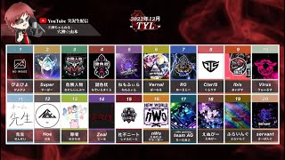 【荒野行動】実況！【TYLEAGUE】12月度DAY2