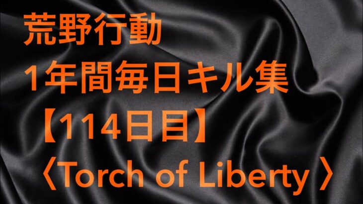 【荒野行動】1年間毎日キル集 114日目〈Torth of Liberty〉