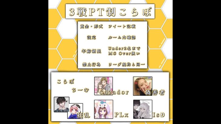 【荒野行動】4/3 Cazador、偽善者、狂乱、PLx、IsDコラボルーム