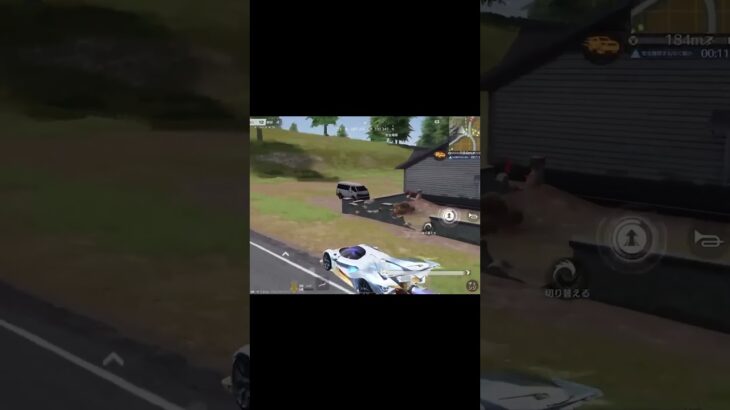 【荒野行動】車だけでも勝てるの？　#shorts #検証
