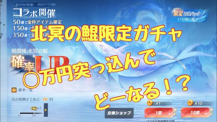 北冥の鯤限定ガチャ！！◯万円突っ込んでどーなる！？#荒野行動#北冥の鯤限定ガチャ#こえんま#荒野新ガチャ