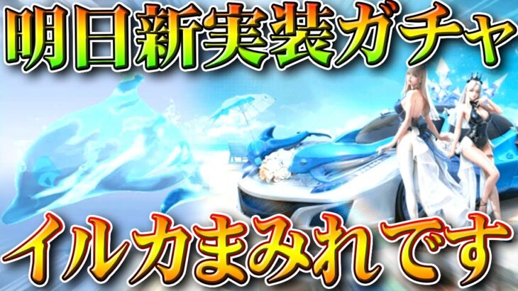 【荒野行動】明日実装の「🐬ガチャ」内容、金枠が判明！無料無課金ガチャリセマラプロ解説。こうやこうど拡散のため👍お願いします【アプデ最新情報攻略まとめ】