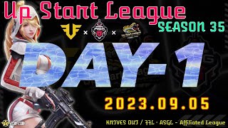 【荒野行動】実況！9月度DAY1【UP START LEAGUE】FFL.ASGL提携LEAGUE