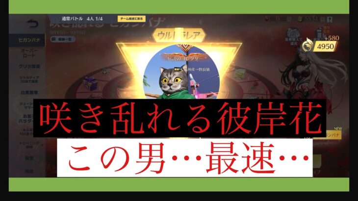 ＃荒野行動ガチャ　咲き乱れる彼岸花…最速で１万円引いて最速で編集する…