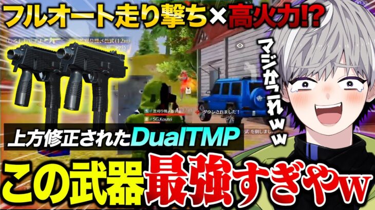 【話題】大会で使われまくってるDualTMPが禁止レベルで最強すぎたww【荒野行動】