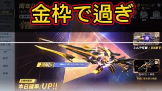 【荒野行動】６周年ガチャ引いたらめっちゃ金枠出て狂乱乱舞する勢いのプロ