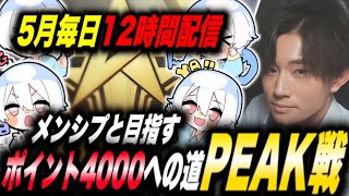 【荒野行動】メンシプと目指す！ポイント4000への道～PEAK戦～【5月毎日12時間配信12日目】 【縦型配信】