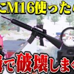 久しぶりにM16使って無双したったwww【荒野行動】