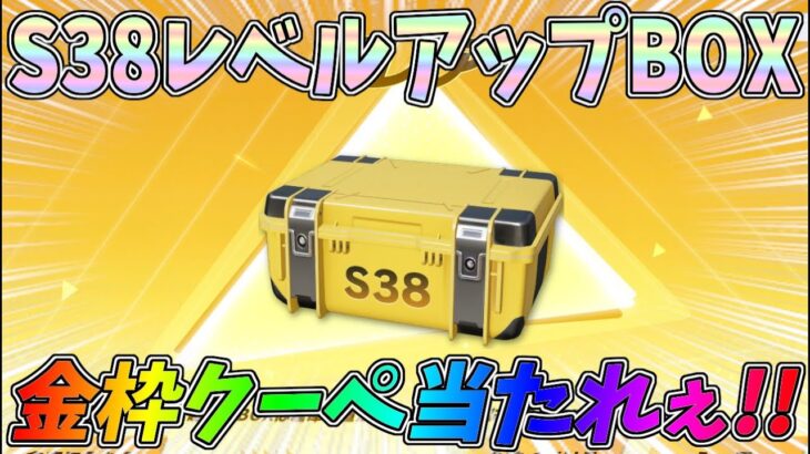 PC版先行アプデでS38レベルアップガチャBOXが登場！超レアBOXで金枠クーペをぶち当てたい！！ｗｗ【荒野行動】#1274 Knives Out