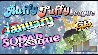 【荒野行動】RT League  January  Day 2　≫≫　スクワッドリーグ戦【GB】　2025.1.15