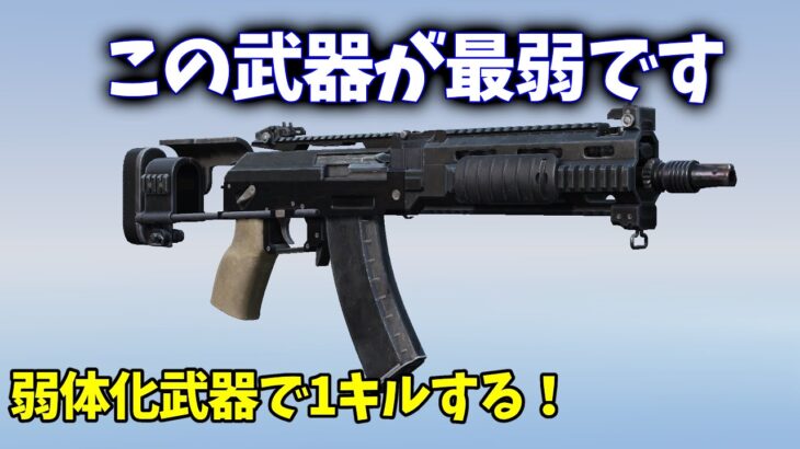 アプデで弱くなりすぎたAK14で１キルできるのか【荒野行動】