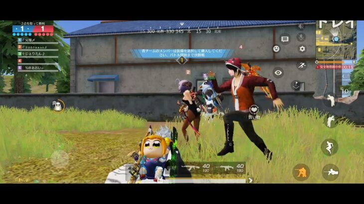 【荒野行動】「疾風迅雷」激レア＆激アツ。勇敢に戦う精鋭達。結末は！？最後まで見逃すな！土曜日の募集して精鋭を集めてみたスタート。ワイルドシリーズ。楽しむのが1番。
