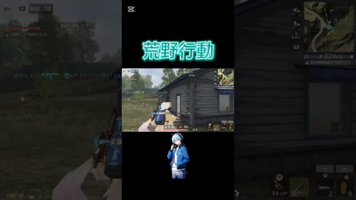 #shorts #荒野行動 #荒野 #switch #ゲーム #キル