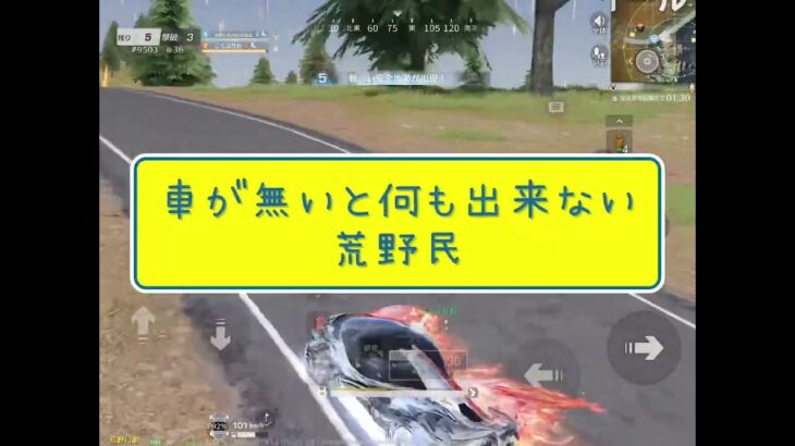 【荒野行動】キッズを連れてドン勝チャレンジ、おっさんキャリー出来んのか！！！　#荒野行動 #荒野行動エンジョイ勢 #荒野行動キル集 #ゲーム実況 #ゲーム