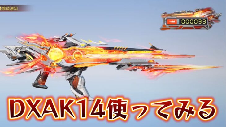 【荒野行動】DX AK14を使いまくる配信！！！！【本気のソロクイン】