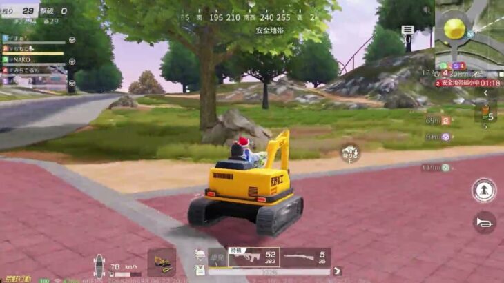 #キル集「通常マップinランド」【荒野行動】2196PC版『KNIVES OUT』「荒野の光」 #荒野行動 #荒野組