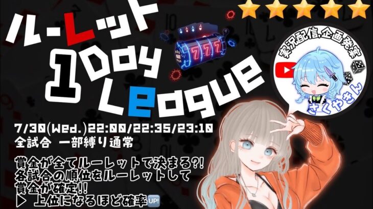 【荒野行動】賞金を貰えるのは一体誰！？ルーレット1day League