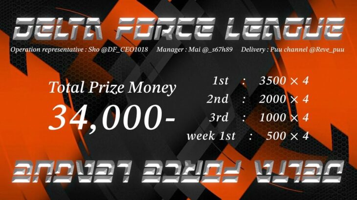 【荒野行動】8月度 DF League《Day1》