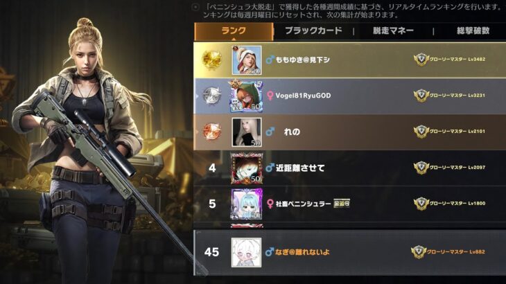 【荒野行動】グロマスLv1000行くまで配信！！！！【コツコツペニンシュラ】