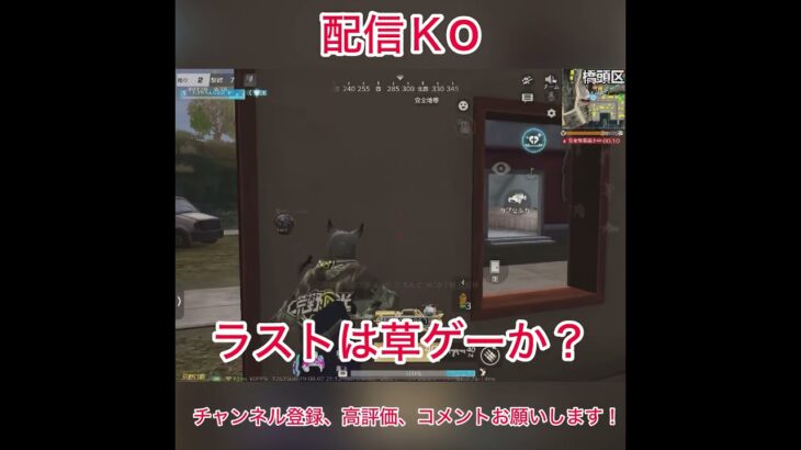 【荒野行動】配信ＫO #荒野行動