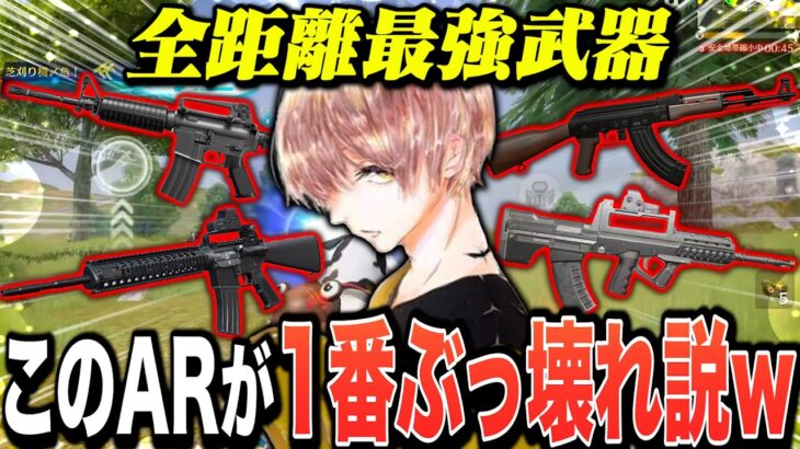 【Tier1】現環境で最強のAR武器見つけたwww【荒野行動】