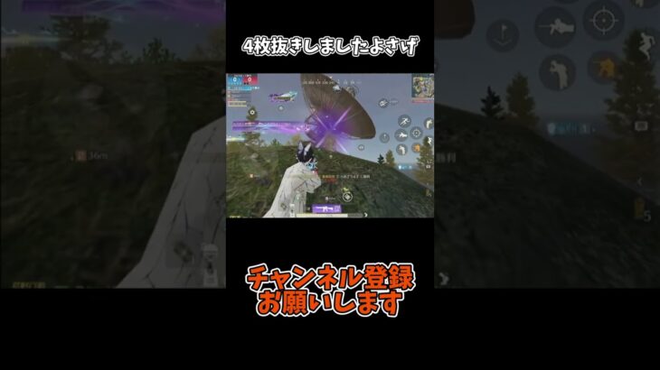 4枚抜きしましたよさげ【荒野行動】