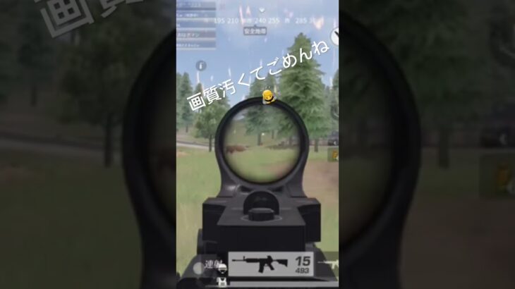 Pro1世代でもこのキル速出せます∩^ω^∩ #荒野行動