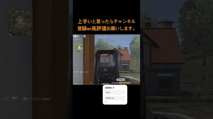 【荒野】思わず『ハッと』してしまう砂キルかました #荒野 #荒野行動 #こうやこうどう