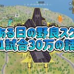【荒野行動】ある日の野良スク丸1日編「これで勝てたら100万円💯」 #荒野行動 #荒野行動エンジョイ勢 #100万　#millionaire