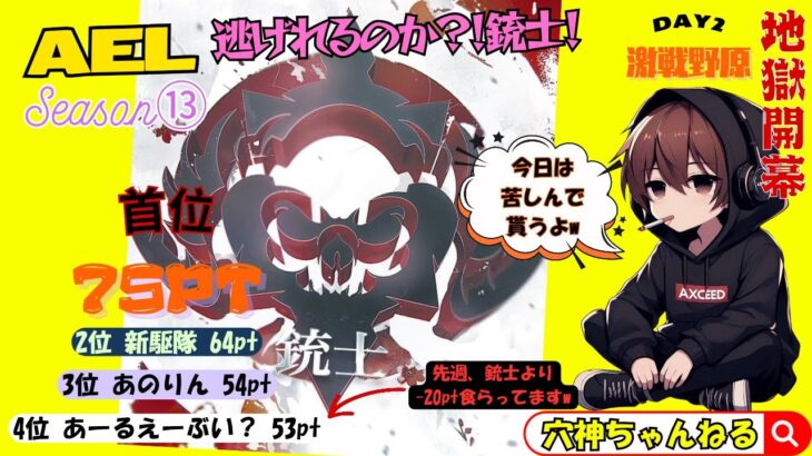 【荒野行動】実況！！【穴神ちゃんねるEnjoyLeague☆AEL☆】~10月度DAY2~
