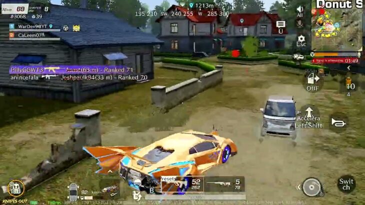 #荒野行動 How To Kill 25 Enemies in Knives Out Highlights  | Insane   Domination @wardev9 EP22