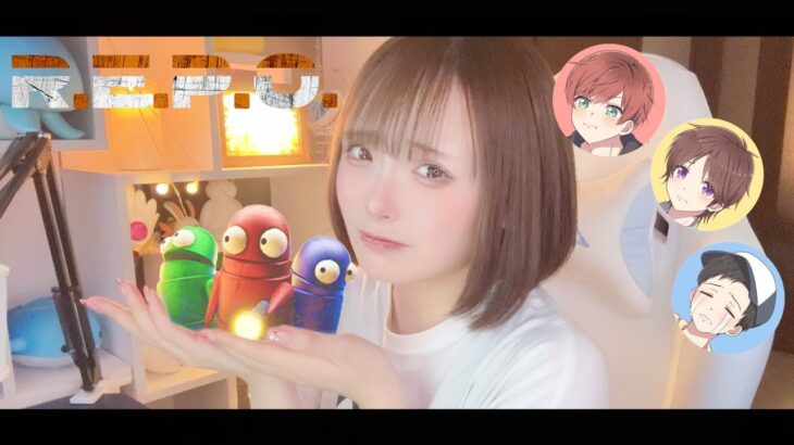 【R.E.P.O】まろ隊で5年ぶりに生配信コラボ🐈【実写】