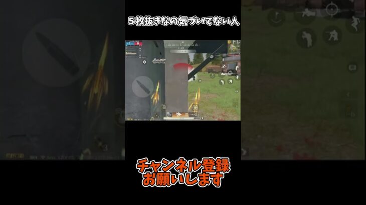 ５枚抜きなの気づいてない人【荒野行動】