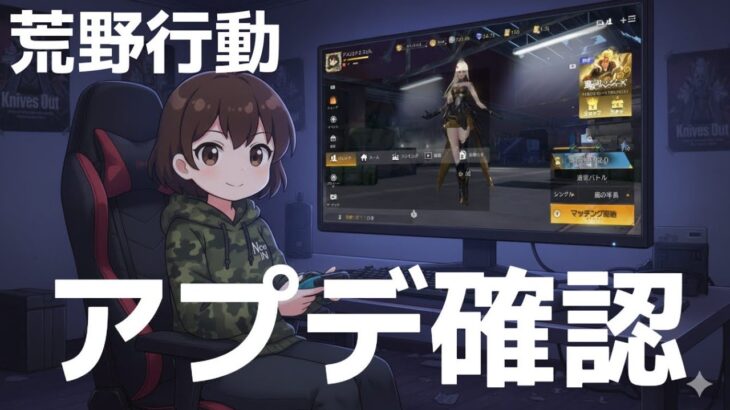 【Switch】11/6アプデ確認　#荒野行動 #shorts #参加型 #縦型配信 #vtuber #荒野バババン8周年