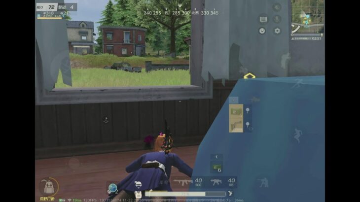 【荒野行動】火影(伝説の軍神)を目指して通常破壊する配信