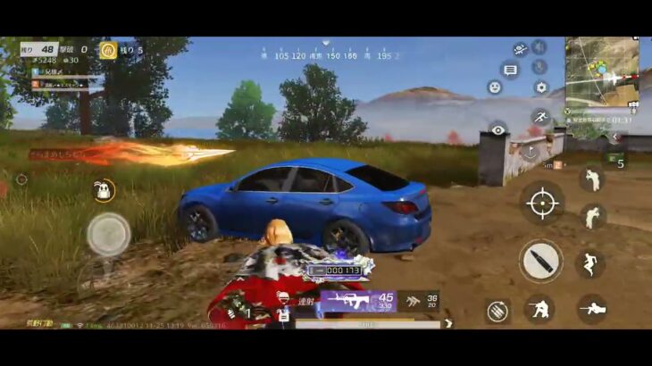 【荒野行動】「百花繚乱」儚く散るのか！？野良ナシ通常マッチ。クインテット。募集して精鋭を集めてみた通常編。ワイルドな実況付きで優秀な精鋭とドン勝つを目指す旅。ワイルドシリーズ。楽しむのが最優先。