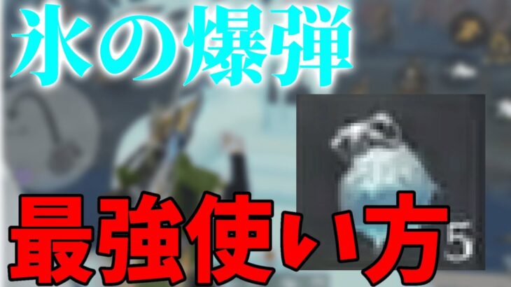 氷の爆弾最強使い方見つけました【荒野行動】